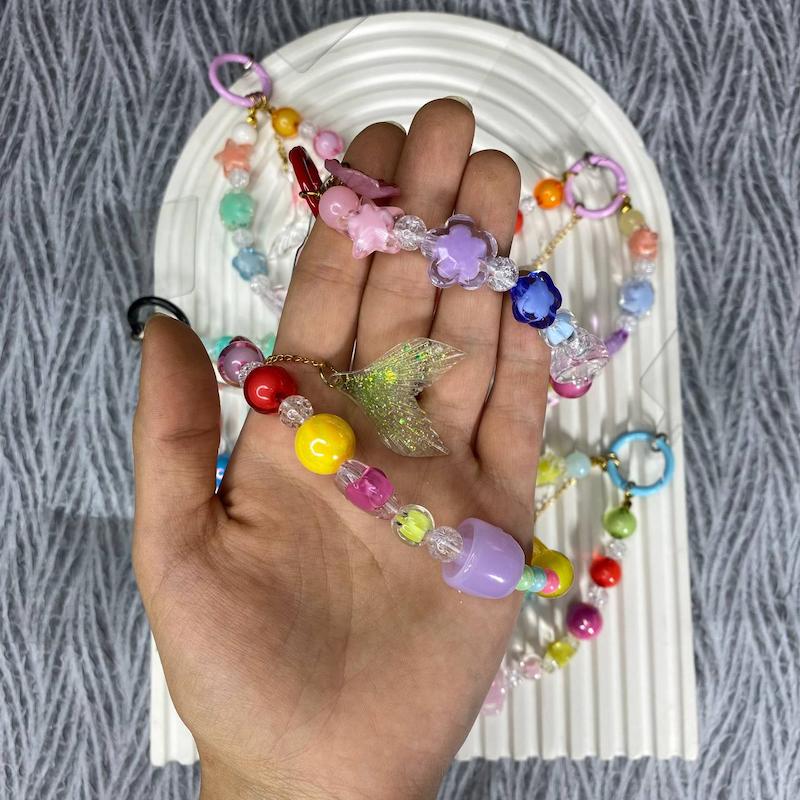 آویز موبایل مهره ای