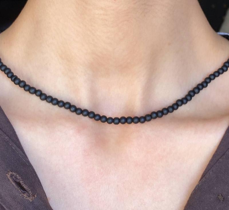 گردنبد مهره ای مات 