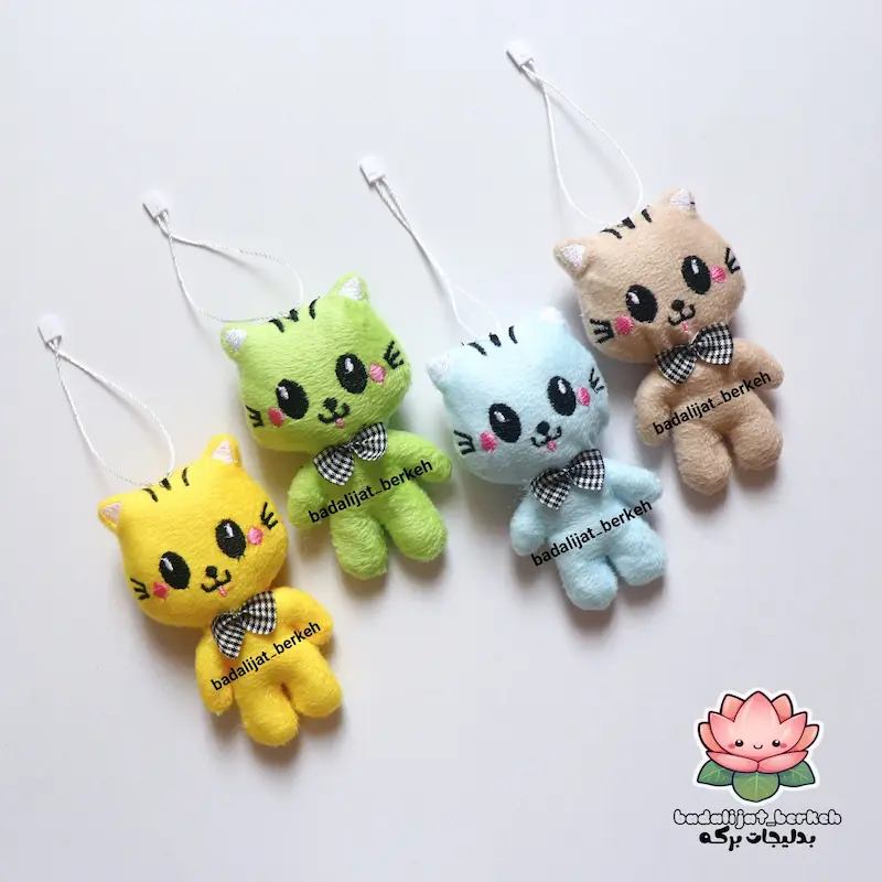 گیفت دانش آموز . گیفت تولد . گیفت مدرسه . گیفت بازگشایی مدارس ( توضیحات خوانده شود)  هدیه روز دانش آموزان . گیفت حروف کلاس اولی ها عروسک گربه پولیشی