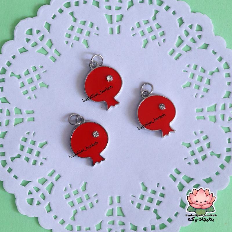 پلاک انار یلدایی با حلقه استیل (سایز۲)