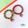 دستبند یلدا با آویز هندوانه (فروش بصورت دونه ای) . دستبند سنگی یلدا
