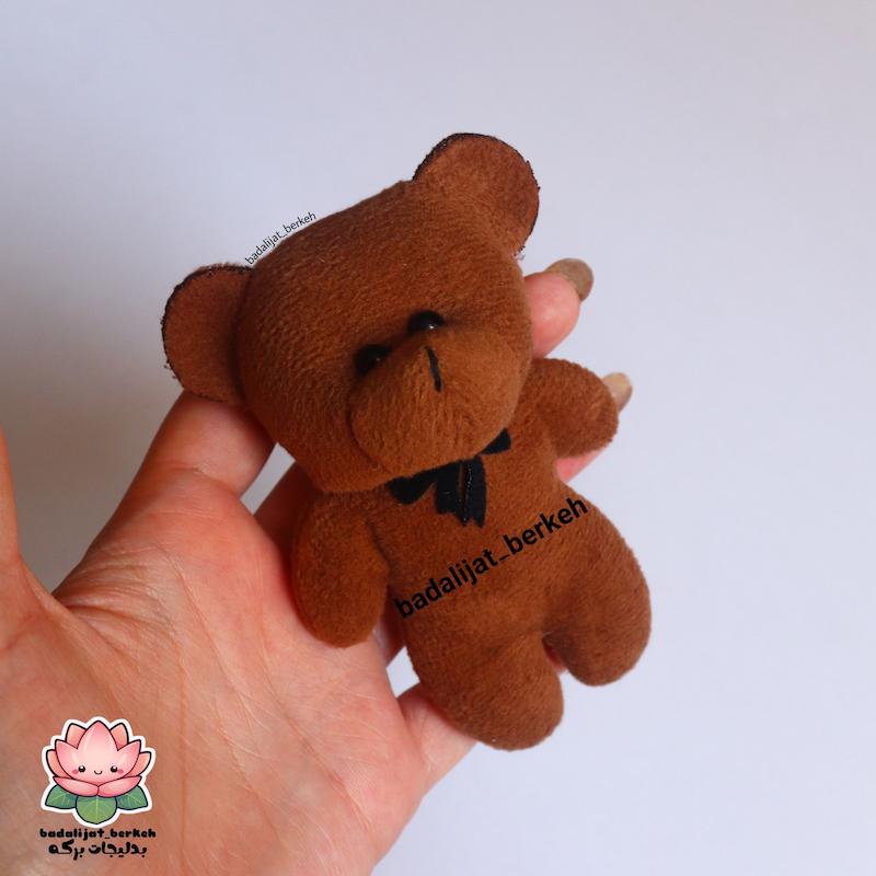 عروسک خرس . خرس ولنتاین. خرس بوکت و دسته گل
