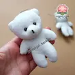 عروسک خرس پولیشی رنگی . خرس بوکت عروسکی 