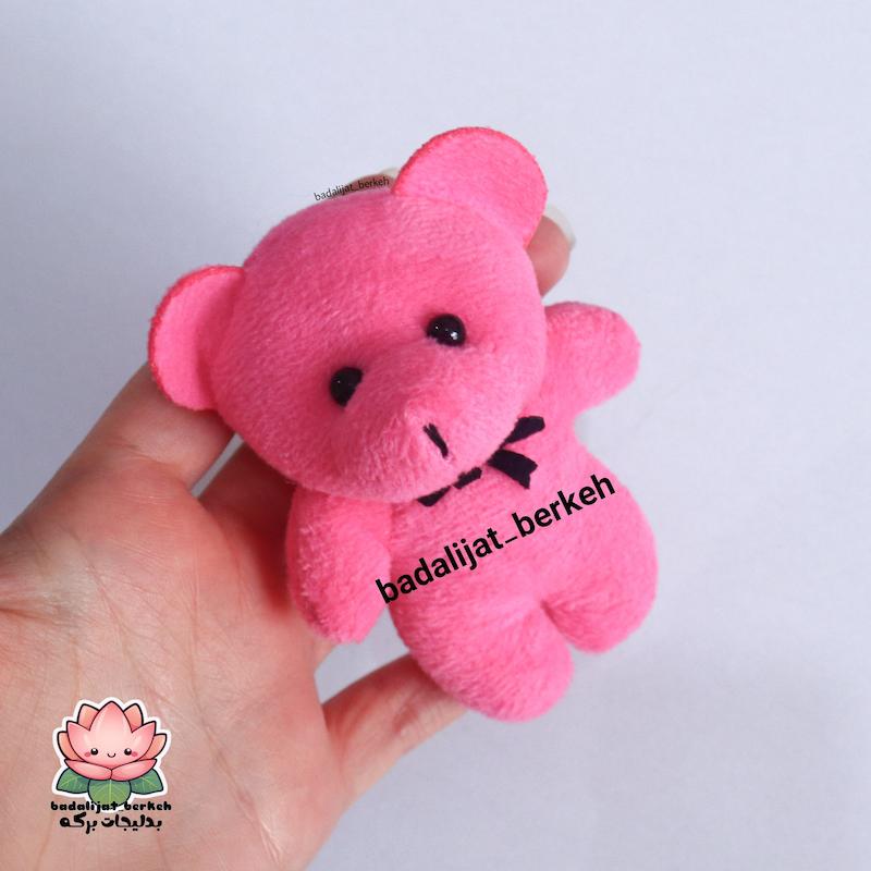 عروسک خرس . خرس ولنتاین. خرس بوکت و دسته گل
