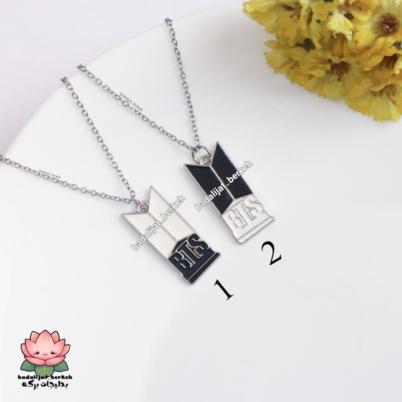 گردنبند طرح بی تی اس . گردنبند BTS . گردنبند BT21