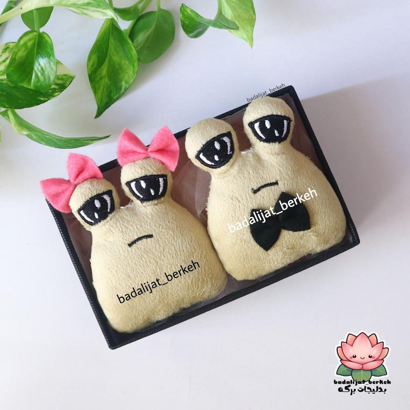 باکس هدیه خانم و آقای پو . باکس هدیه ولنتاین 