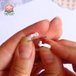 حلقه رنگی پلاستیکی مناسب ساخت چارم و اکسسوری