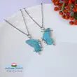 گردنبند دوستی طرح پروانه 