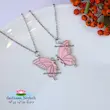گردنبند دوستی طرح پروانه 