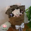 بوکت عروسک خرسی . بوکت ولنتاین