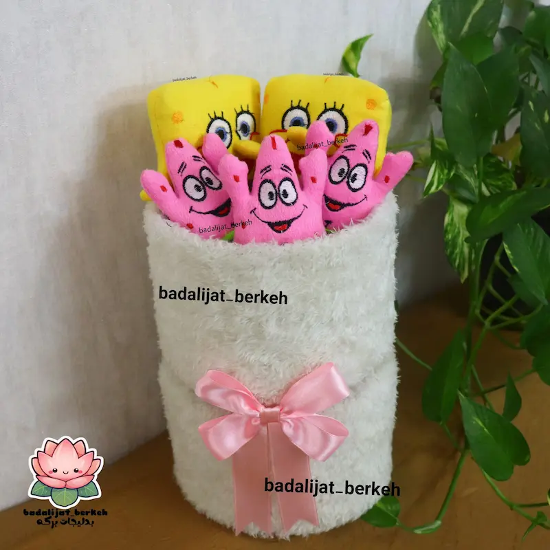 بوکت عروسکی باب اسفنجی و پاتریک . بوکت ولنتاین