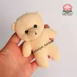 عروسک خرس پولیشی رنگی . خرس بوکت عروسکی 