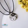 گردنبند دوستی طرح یین یانگ 