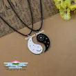 گردنبند دوستی یین یانگ طرح خورشید و ماه