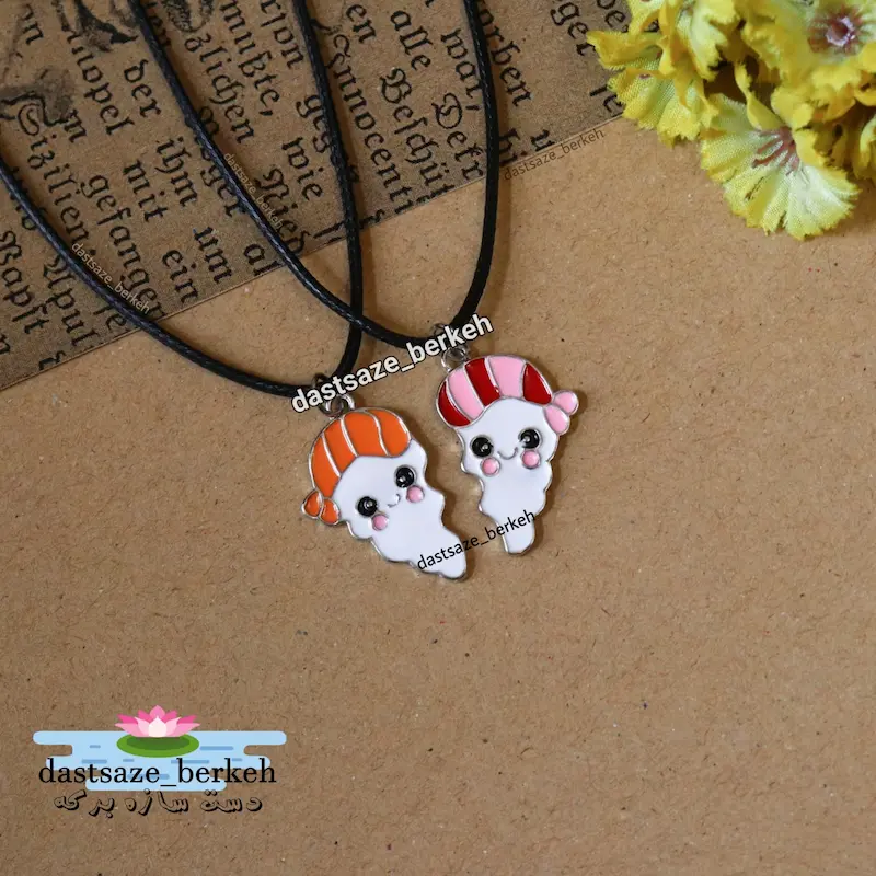 گردنبند دوستی طرح روح