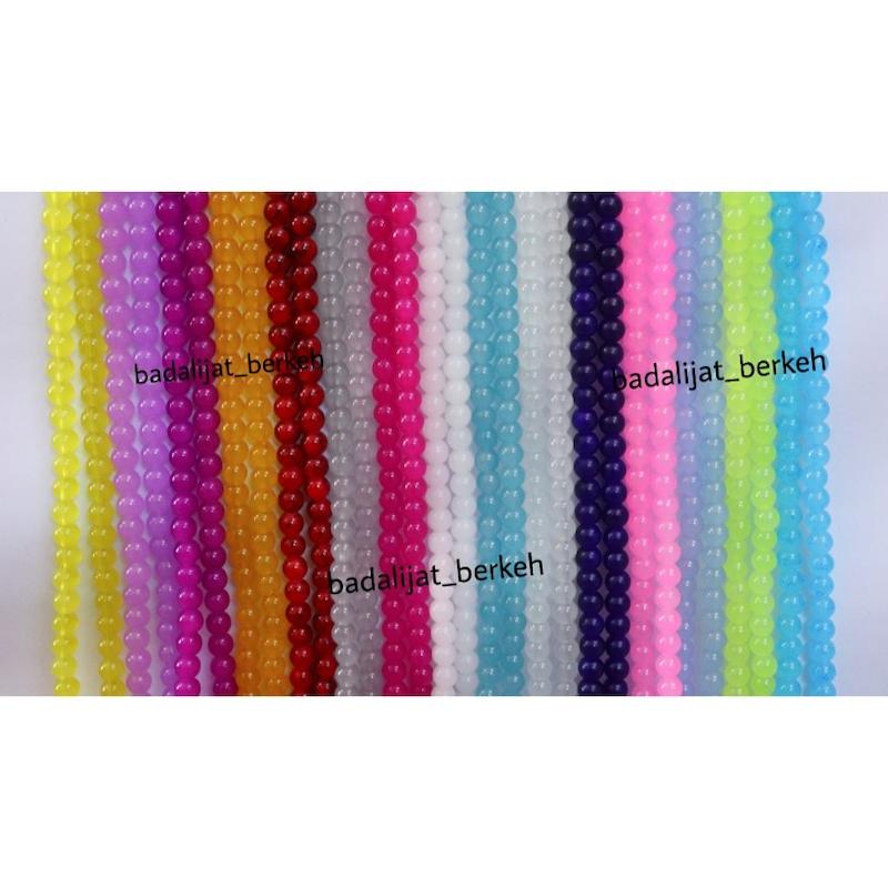 مهره آبرنگی . مهره سنگی بسته 20 مهره ای