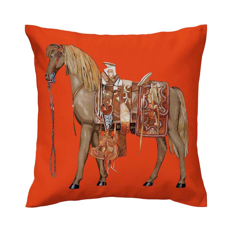 کوسن هرمس نارنجی دورو