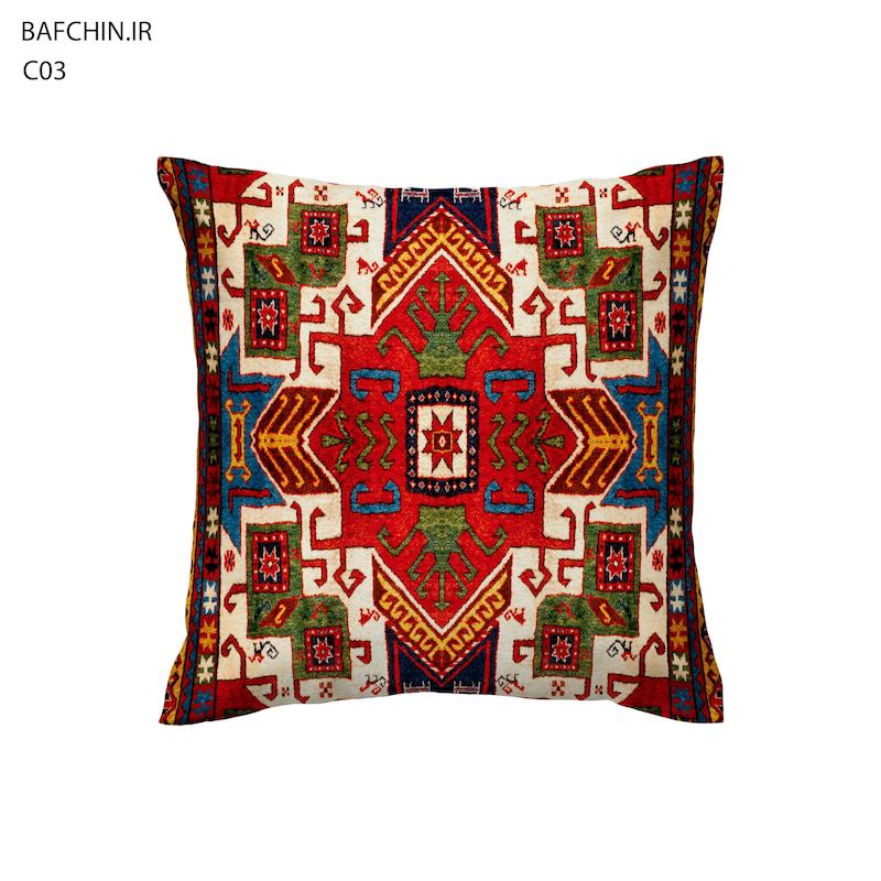 کوسن سنتی طرح قالی ایرانی-C03