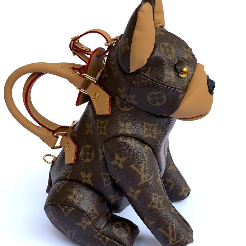 کیف دوشی و دستی LV مدل Dog