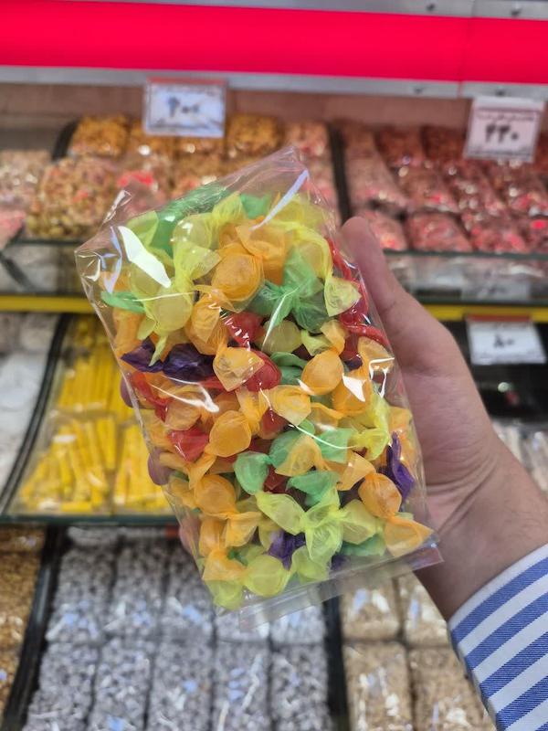 آبنبات مینی کندی میوه ای