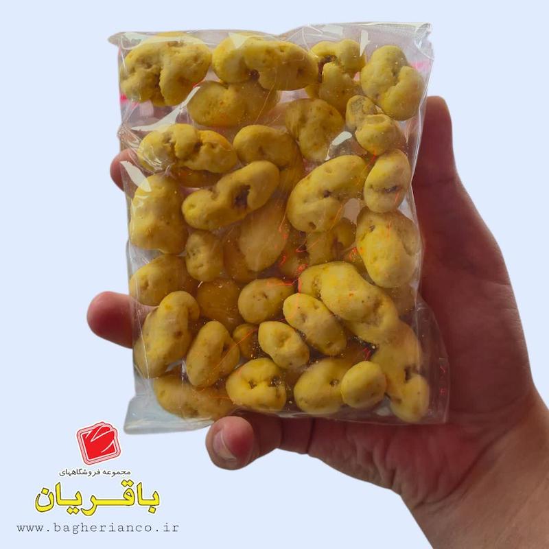 نقل گردو زعفرانی مخصوص - ۲۵۰ گرمی