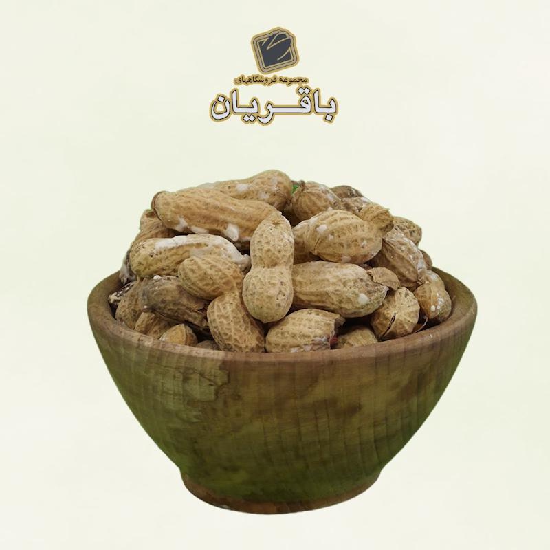 بادام زمینی با پوست - ۲۵۰ گرمی