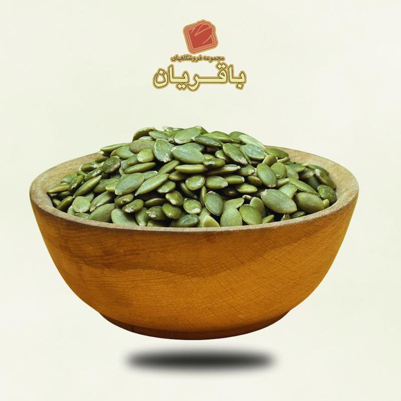 مغز تخمه کدو بدون نمک - ۴۰۰ گرمی