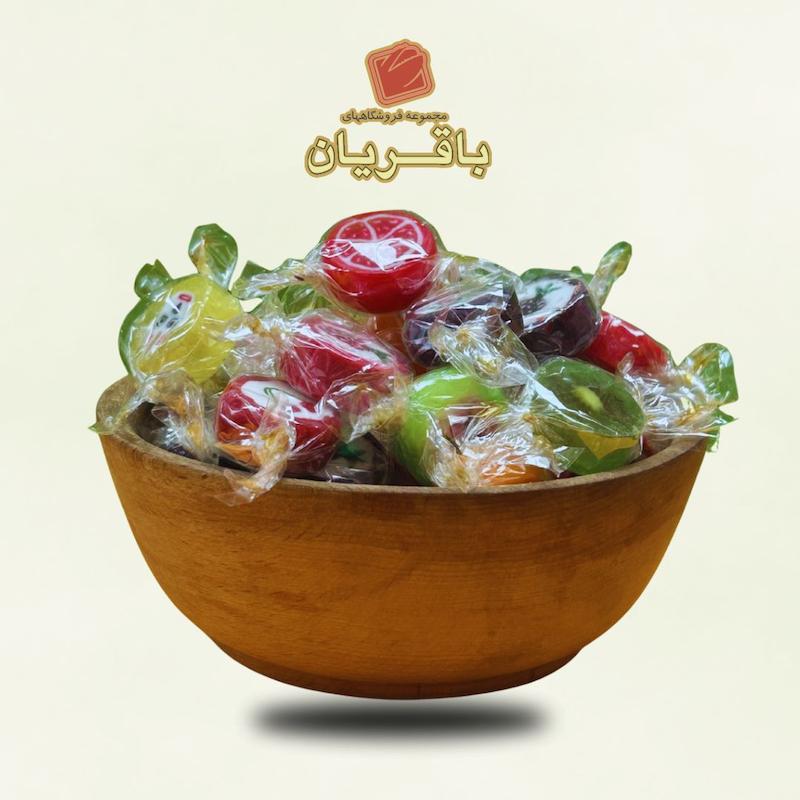 آبنبات لاکچری میوه ای - 250 گرمی