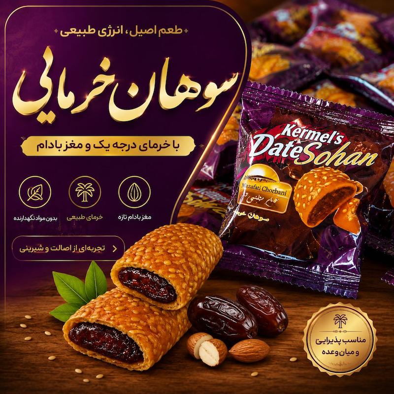 سوهان خرمایی - کیلویی