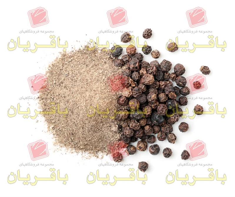 پودر فلفل سیاه بسته بندی