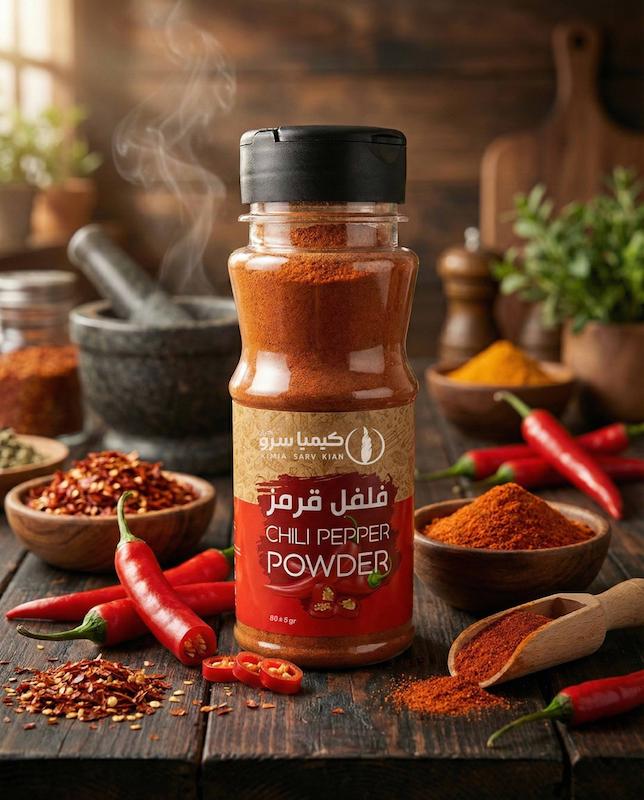  پودر فلفل قرمز|80 گرم