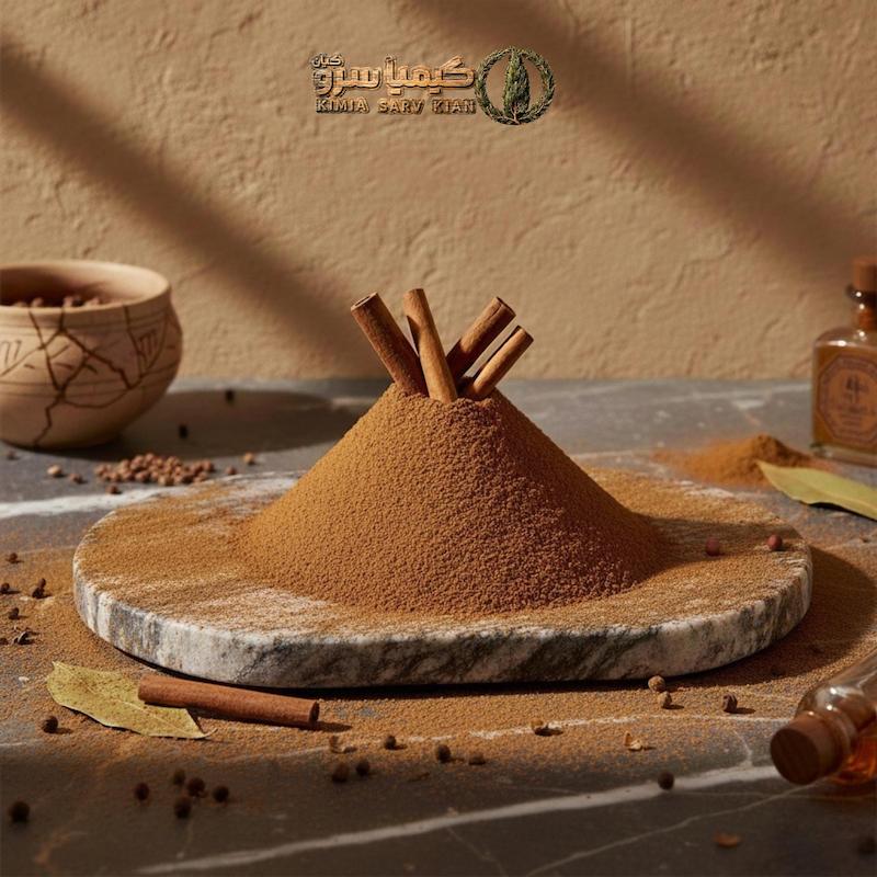  پودر دارچین|فروش عمده|در وزن های 250 گرم و 500 گرم|کیمیا سرو کیان