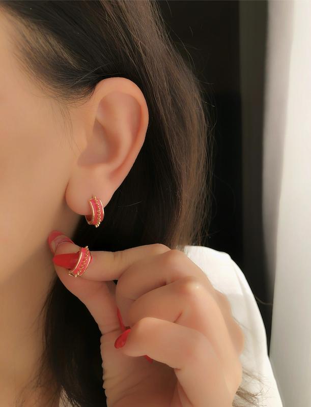 گوشواره حلقه ای لیندو ژوپینگ 