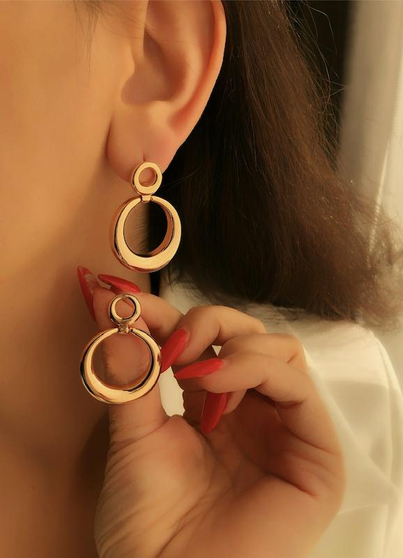گوشواره آیینه ای ژوپینگ 