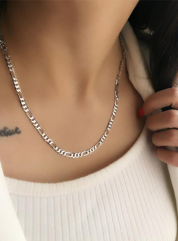 زنجیر فیگارو سفید ژوپینگ