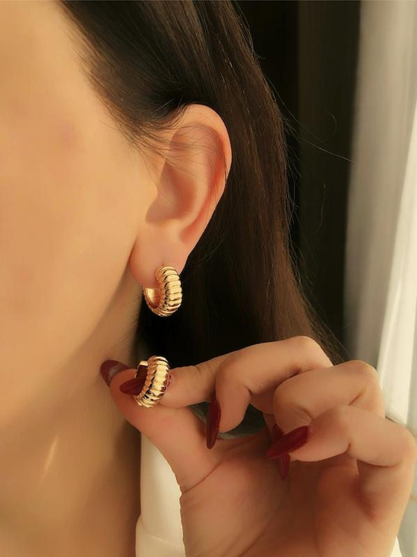 گوشواره حلقه ای ژوپینگ‌