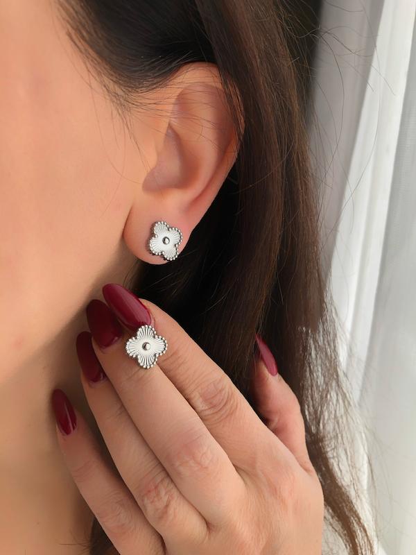 گوشواره سیلور استیل 