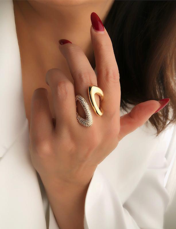 انگشتر دو طرفه ژوپینگ‌