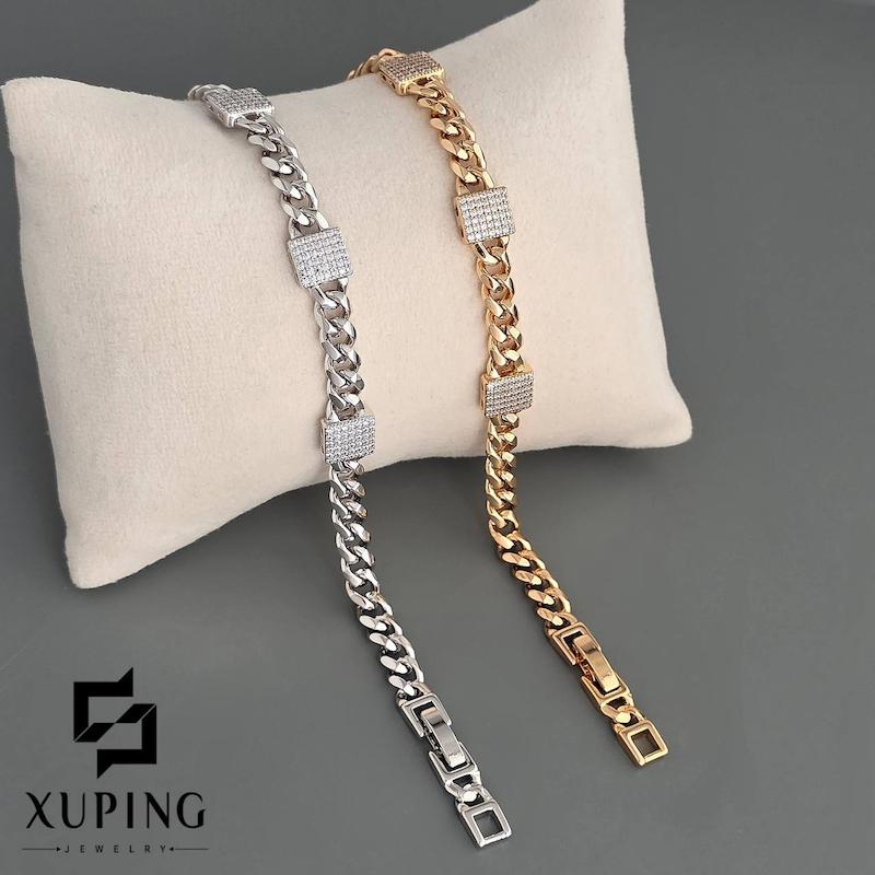 دستبند کارتیه مربعی ژوپینگ‌