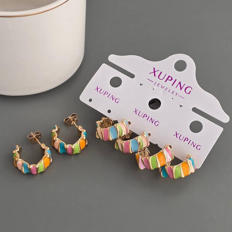 گوشواره مولتی کالر ژوپینگ‌