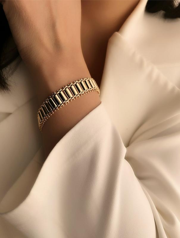 دستبند رولکس پهن کرکره ای