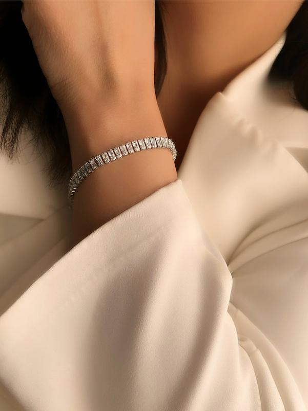 دستبند تنیسی سیلور 