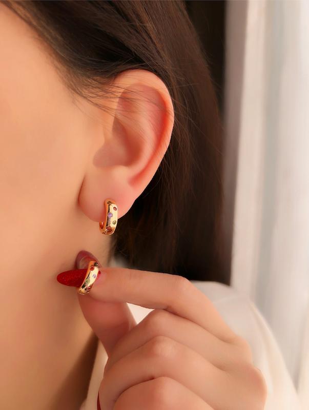 گوشواره مولتی کالر 