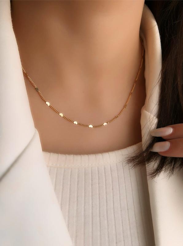 زنجیر پولکی(قلبی) ژوپینگ 