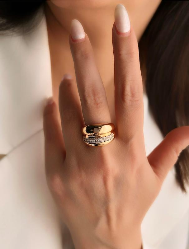 انگشتر دو حلقه ویدو 