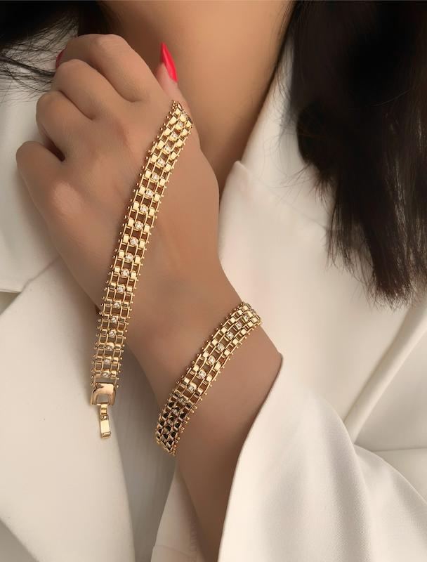 دستبند نگیندار رولکس تیدا ژوپینگ 
