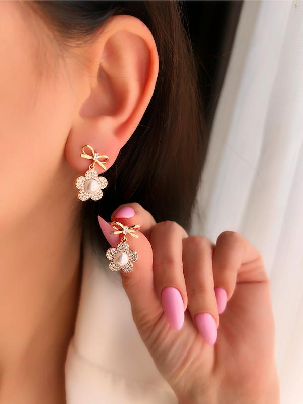 گوشواره فلاور ژوپینگ‌