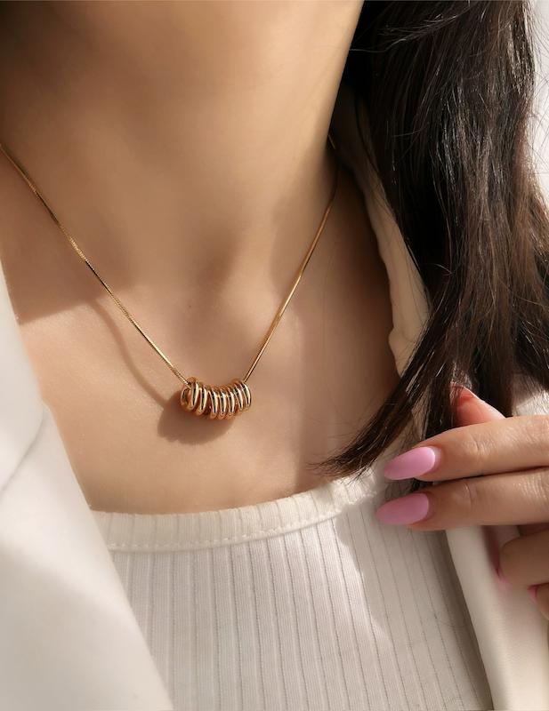 گردنبند مهره ای ژوپینگ 