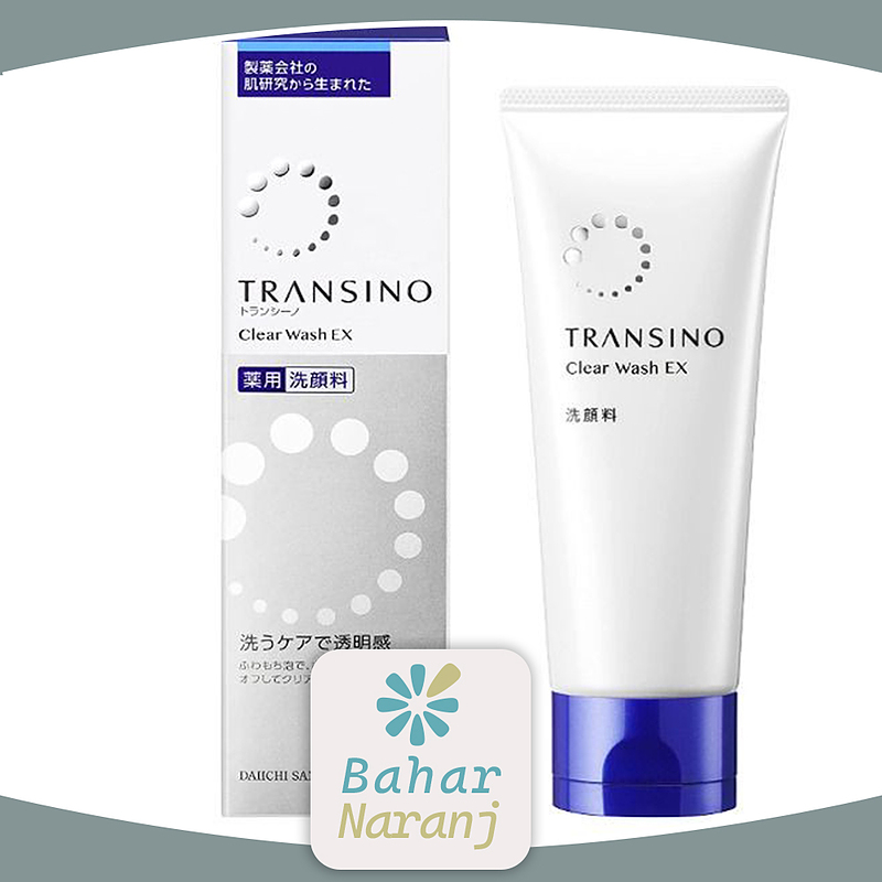 فوم شستشوی صورت ترنسینو Transino Clear Wash EX Foaming Cleanser  100 gr