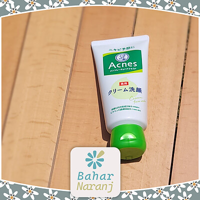 ژل شستشوی آکنه Rohto Acnes Cream Face Wash 